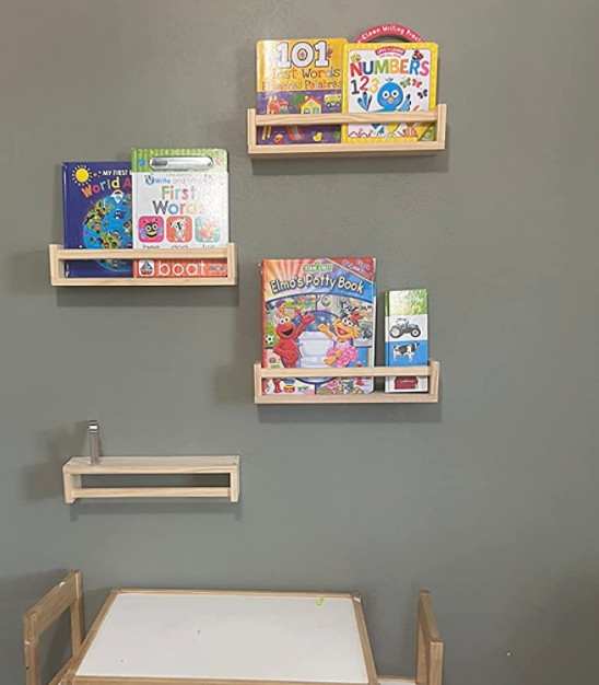 children room wall shelf