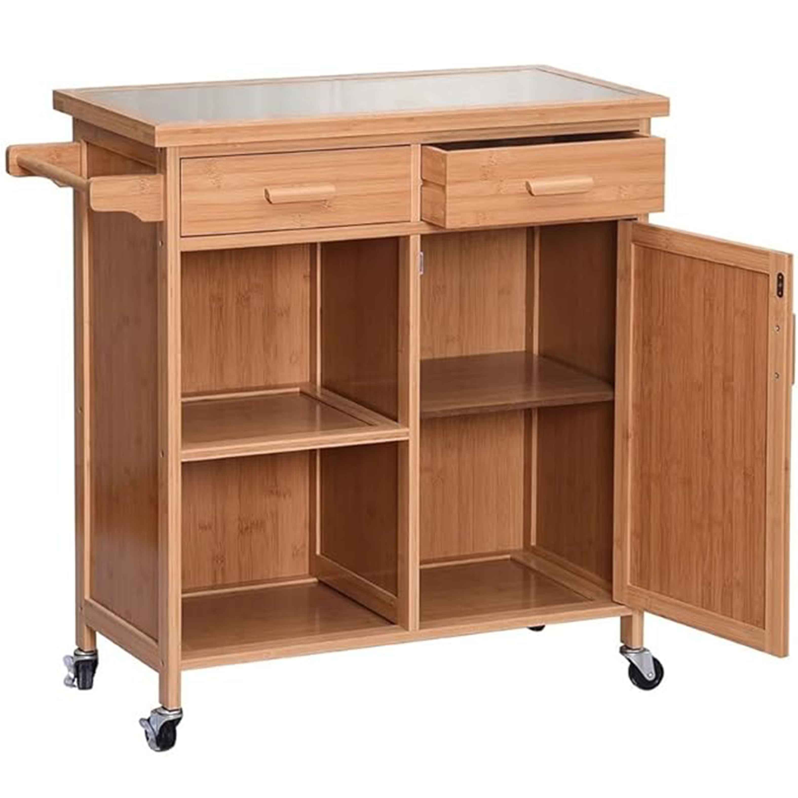 storage shelves with drawer